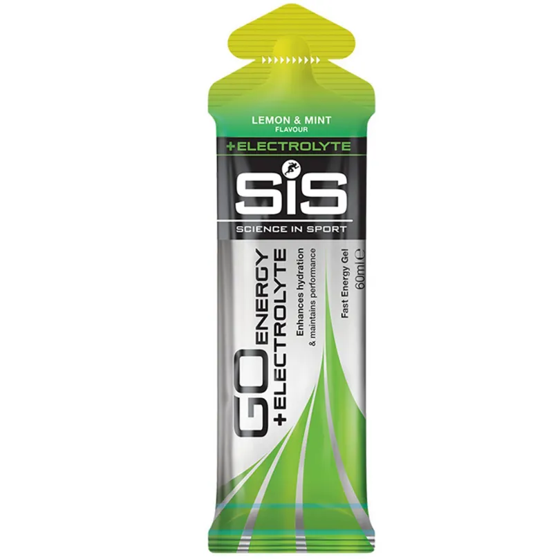 Science in Sport GO Isotonic Electrolyte Gel Lemon and Mint